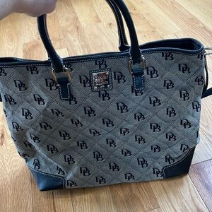Dooney & Bourke Monogram Tote Bag
